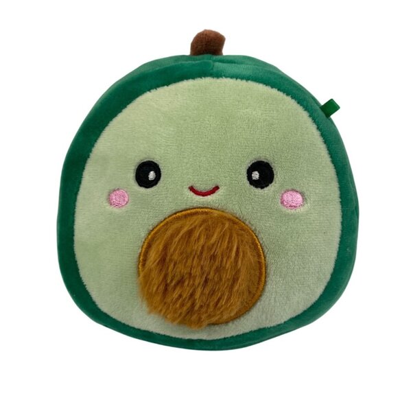 Squishmallows Austin The Avocado Food Squad Green Fuzzy Belly 5in Plush - Picture 1 of 9